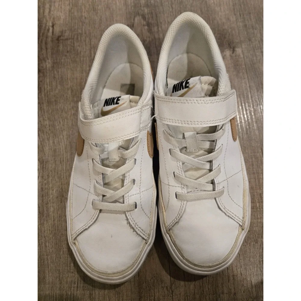 Big Kids Nike Court Legacy Shoes Size 3Y Tan